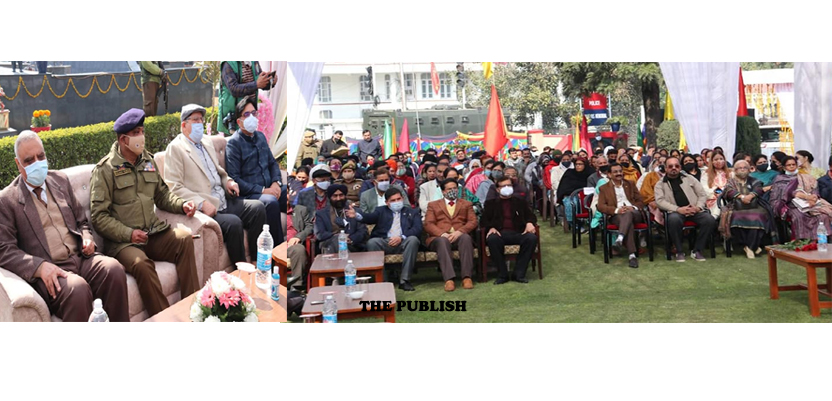 Rotary Club Jammu, Prominent Citizens and PWWA felicitate families of JKP Martyrs